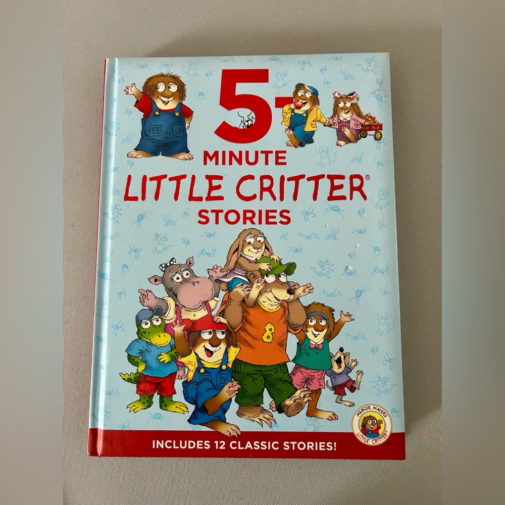 5 Minute Little Critter Stories Book Mercer Mayer HC 2017
